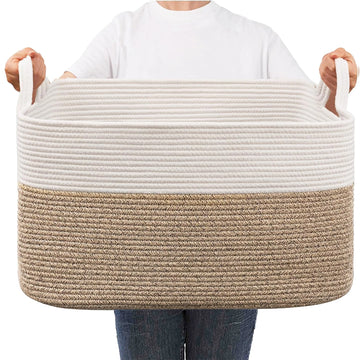 Cotton Rope Laundry Basket
