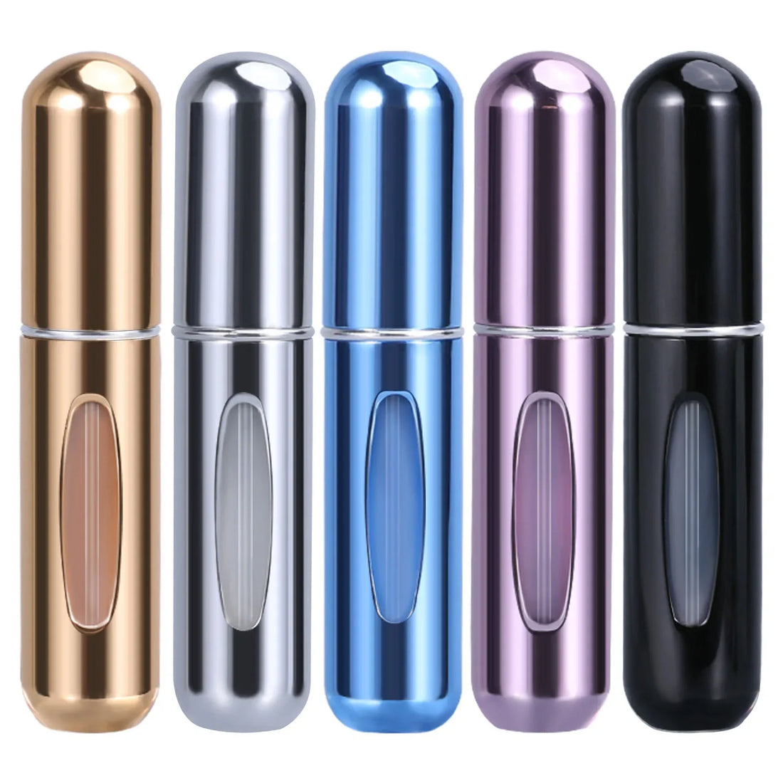 5/8ML Refillable Perfume Atomizer – Aluminum Travel Spray Bottle, Portable Cologne Mini Sprayer