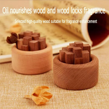 Luxury Beech Wood Reed Diffuser Set