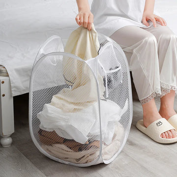 Foldable Laundry Basket – Lightweight & Space-Saving Organizer