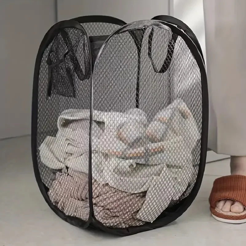 Foldable Laundry Basket – Lightweight & Space-Saving Organizer