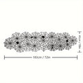 Spiderweb lace runner dimension diagram showing 45 × 183 cm