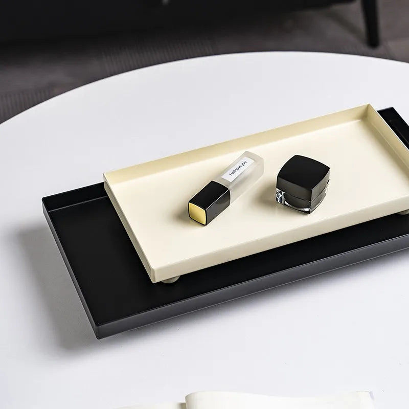 Geometric Metal Catch-All Tray