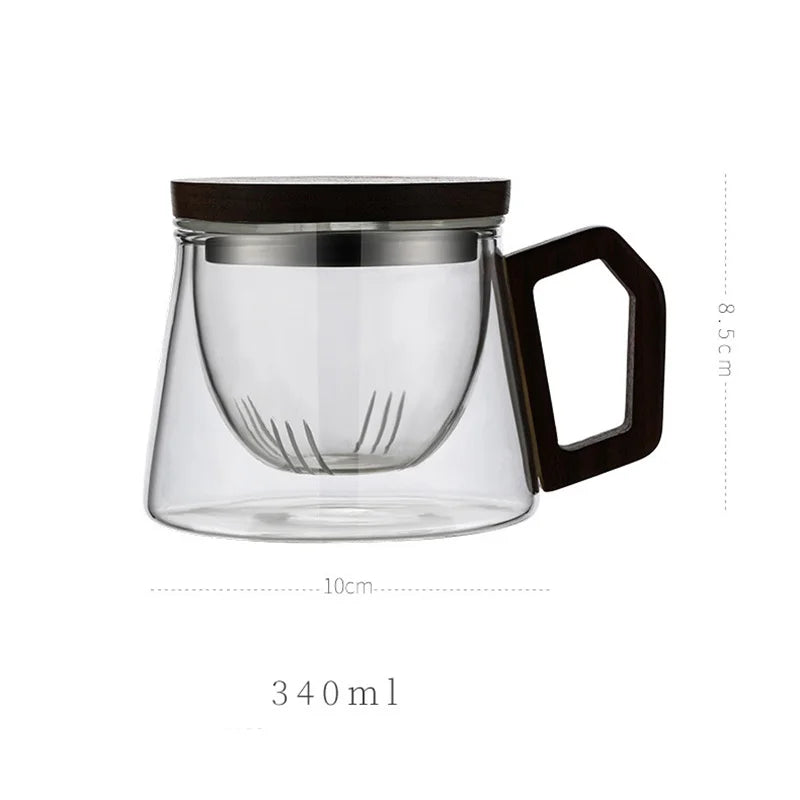 Glass Tea Infuser Mug