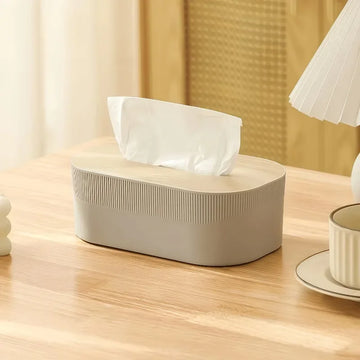 Modern Tissue Box Cover with Lid