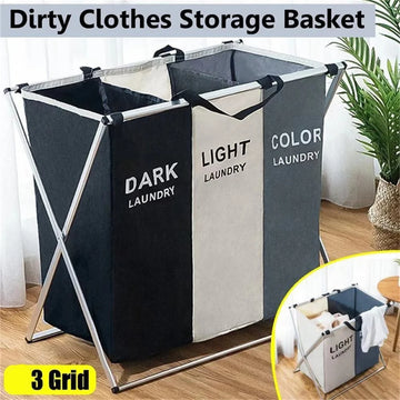 Foldable Laundry Hamper with Handles