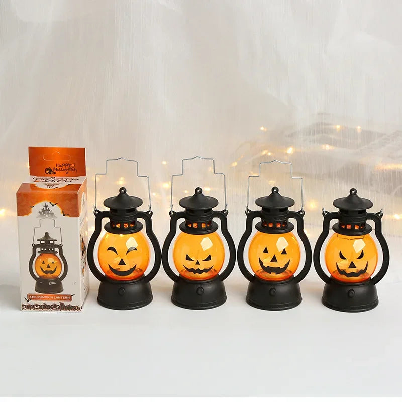 Pumpkin Halloween lantern for seasonal displays