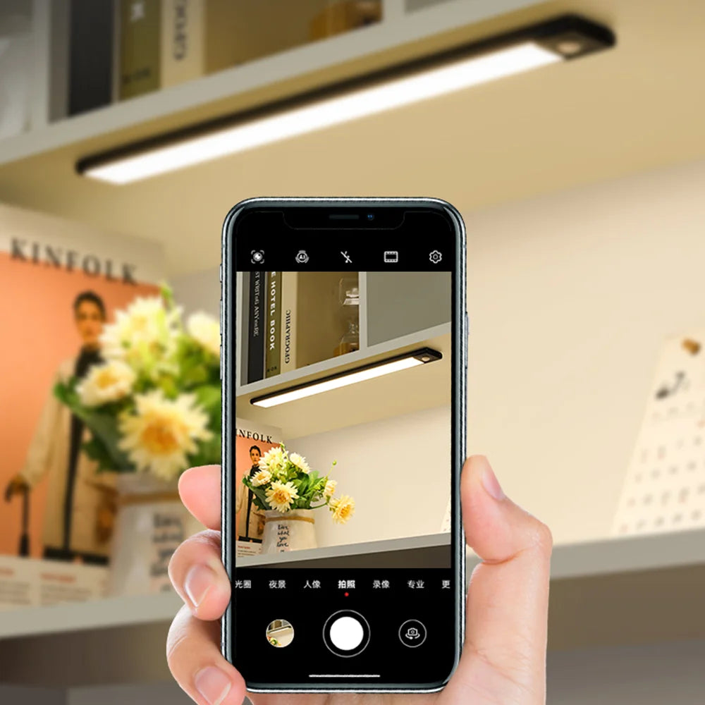 Motion Sensor LED Light – Hands-Free Lighting for Cabinets, Closets & More