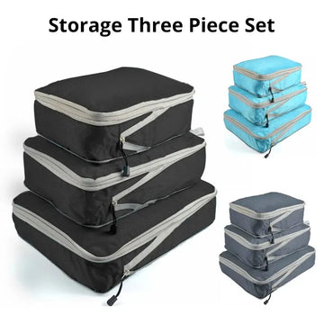 3-Piece Compression Packing Cubes Set