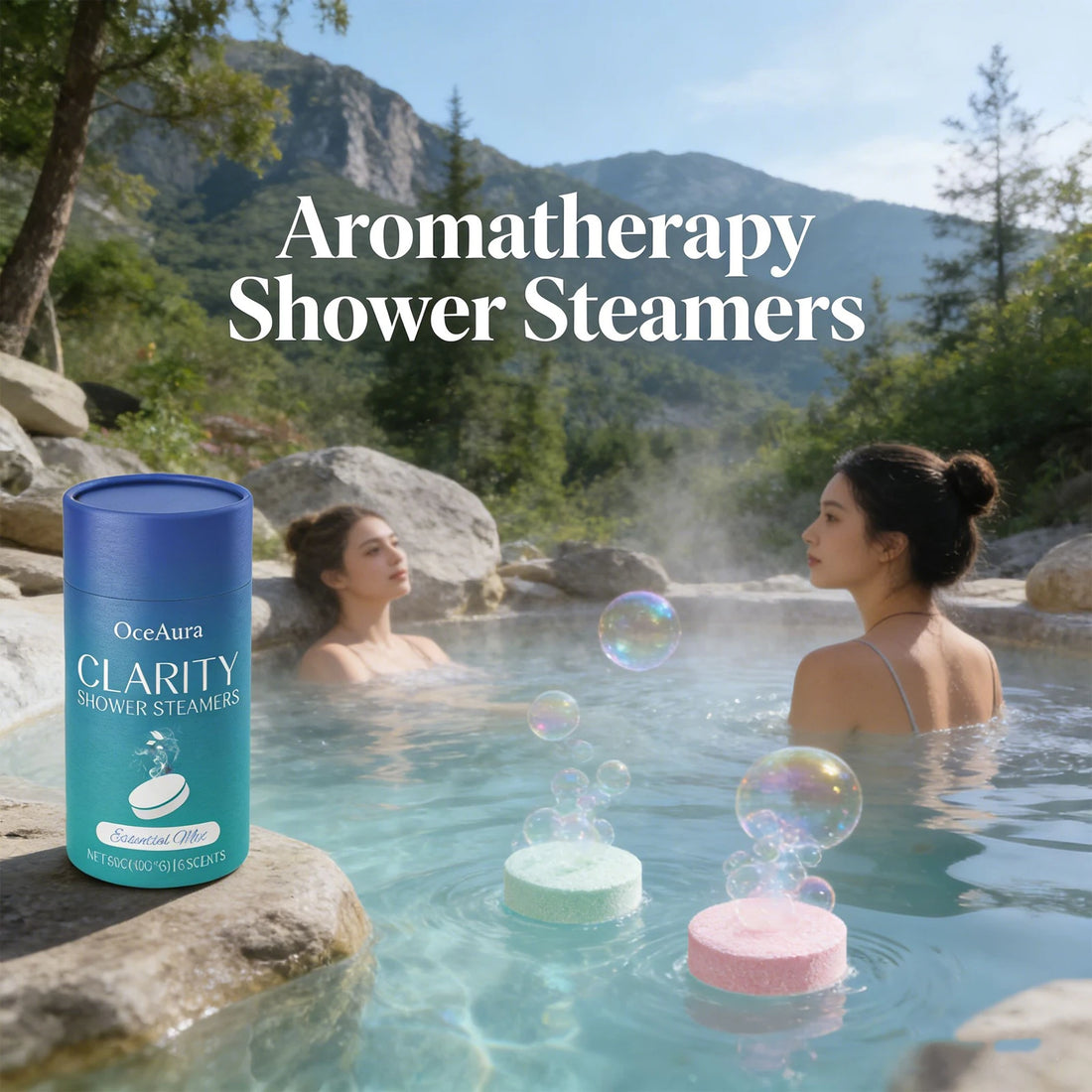 Aromatherapy Shower Steamers Tablets – Relaxing Bath Bombs for Stress Relief, Sleep & Mood Boost
