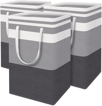 75L Foldable Laundry Hamper with Carry Handles
