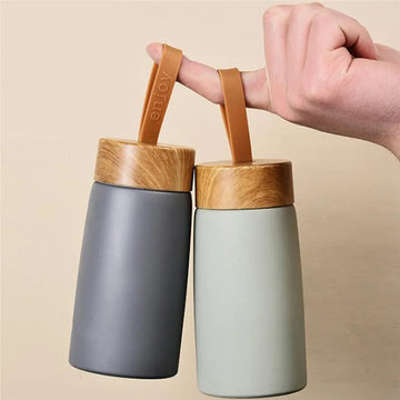 304 Stainless Steel Insulated Coffee Mug – Vacuum Thermos Flask Mini Water Bottle for Hot & Cold Drinks