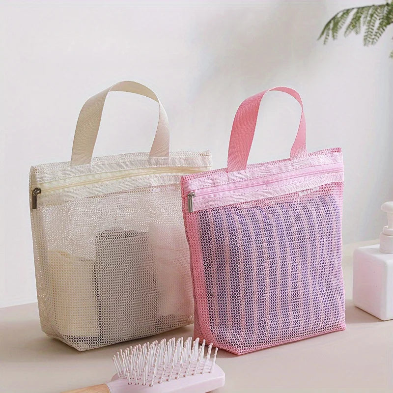 Quick-Dry Mesh Toiletry Bag