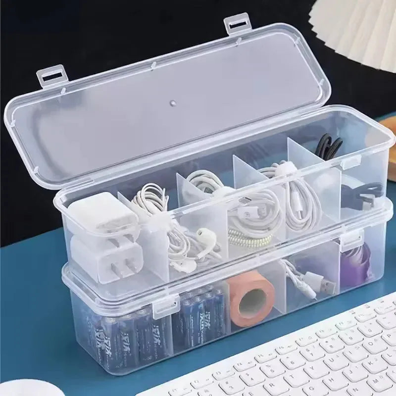 Transparent Cable Storage Box