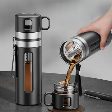 Premium Glass Tea Infuser Bottle