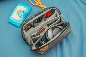 Travel Electronics Organizer Bag – Portable Cable & Gadget Storage Case for Chargers, Accessories