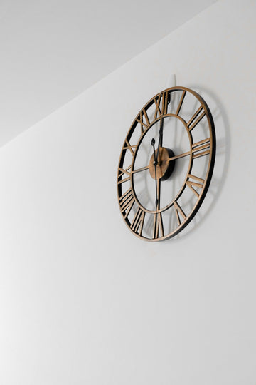 Minimalist DIY Wall Clock – Aesthetic Frameless Decor for Modern Spaces